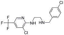 N1-(4-CHLOROBENZYL)-N2-[3-CHLORO-5-(TRIFLUOROMETHYL)-2-PYRIDINYL]-1,2-ETHANEDIAMINE CAS#: 338406-37-4
