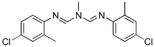 N1-[[(4-Chloro-2-methylphenyl)imino]methyl]-N1-methyl-N2-(4-chloro-2-methylphenyl)formamidine CAS#: 32183-81-6