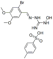 N1-Hydroxy-N3[(6-bromo-3,4-dimethoxybenzylidene)amino]guanidine tosyla te CAS#: 139613-40-4