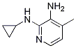 N2-Cyclopropyl-4-Methyl-2,3-pyridinediaMine CAS#: 284686-18-6