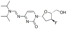 N4-((diisopropylamino)methylene)-3'-fluoro-2',3'-dideoxycytidine CAS#: 141018-21-5