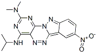 N4-isopropyl-N2,N2-dimethyl-8-nitropyrimido[4',5':5,6][1,2,4]triazino[4,3-b]indazole-2,4-diamine CAS#: 38432-19-8