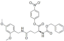 N5-[(2,4-Dimethoxyphenyl)methyl]-N2-[(benzyloxy)carbonyl]-L-glutamine 4-nitrophenyl ester CAS#: 31874-53-0