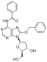 N6-BENZOYL-8-BENZYLOXY-2'-DEOXYADENOSINE CAS#: 142979-40-6