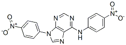 N,9-bis(4-nitrophenyl)purin-6-amine CAS#: 136112-72-6