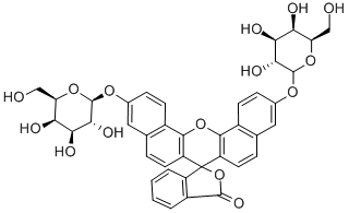 NAPHTHOFLUORESCEIN DI-(BETA-D-GALACTOPYRANOSIDE) CAS#: 133551-98-1