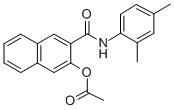 NAPHTHOL AS-MX ACETATE CAS#: 4569-00-0