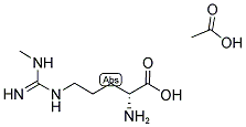 NG-MONOMETHYL-D-ARGININE MONOACETATE CAS#: 137694-74-7