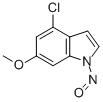 NITROSATED4-CHLORO-6-METHOXYINDOLE CAS#: 147359-16-8