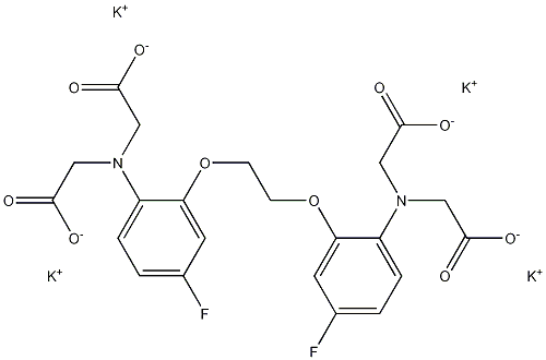 N,N'-[1,2-Ethanediylbis[oxy(4-fluoro-2,1-phenylene)]]bis[N-(carboxymethyl)glycine] tetrapotassium salt CAS#: 152290-47-6