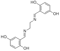 N,N-BIS(2,5-DIHYDROXYBENZYLIDENE)ETHYLENEDIAMINE CAS#: 124061-43-4