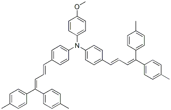 N,N-BIS{4-{4,4-BIS(4-METHYLPHENYL)-1,3-BUTADIENYL}PHENYL}-4-METHOXYPHENYLAMINE CAS#: 167859-29-2