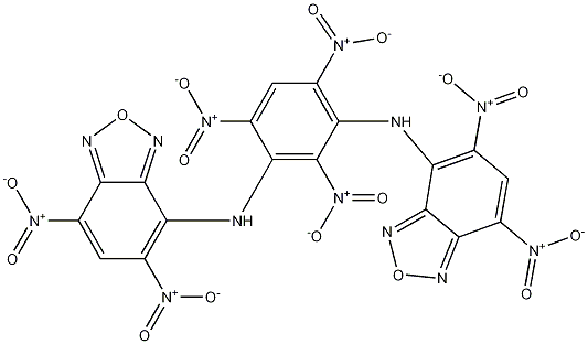 N,N'-Bis(5,7-dinitro-4-benzofurazanyl)-2,4,6-trinitro-1,3-benzenediamine CAS#: 140435-87-6
