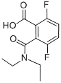 N,N-DIETHYL-3,6-DIFLUOROPHTHALAMIC ACID CAS#: 131401-56-4