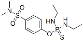 N,N'-Diethylphosphorodiamidothioic acid O-[p-(dimethylaminosulfonyl)phenyl] ester CAS#: 3062-58-6