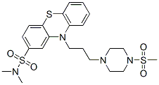 N,N-Dimethyl-10-[3-(4-methylsulfonylpiperazino)propyl]-10H-phenothiazine-2-sulfonamide CAS#: 3773-37-3