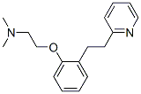 N,N-Dimethyl-2-[2-[2-(2-pyridinyl)ethyl]phenoxy]ethanamine CAS#: 30838-58-5