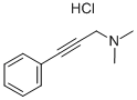 N,N-Dimethyl-3-phenyl-2-propyn-1-amine hydrochloride CAS#: 30011-39-3