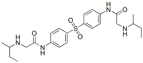 N,N'-[Sulfonylbis(4,1-phenylene)]bis[2-(sec-butylamino)acetamide] CAS#: 32794-97-1