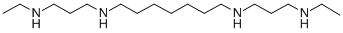 N,N'-bis(3-(ethylamino)propyl)-1,7-heptanediamine CAS#: 132004-62-7