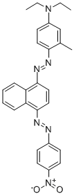 N,N-diethyl-4-[[4-[(p-nitrophenyl)azo]-1-naphthyl]azo]-m-toluidine CAS#: 34446-26-9
