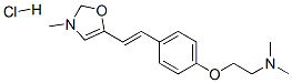 N,N-dimethyl-2-[4-[(E)-2-(3-methyloxazol-5-yl)ethenyl]phenoxy]ethanami ne hydrochloride CAS#: 139193-94-5