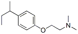 N,N-dimethyl-2-(4-sec-butylphenoxy)ethylamine CAS#: 133693-62-6