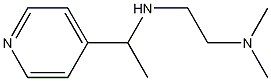 N,N-dimethyl-N'-(1-pyridin-4-ylethyl)ethane-1,2-diamine CAS#: 136469-85-7