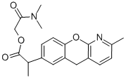 N,N-dimethylcarbamoylmethyl alpha,2-dimethyl-5H-1-benzopyrano(2,3-b)pyridine-7-acetate CAS#: 118635-52-2