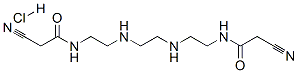N,N'-[ethylenebis(iminoethylene)]bis(2-cyanoacetamide) hydrochloride CAS#: 41608-81-5