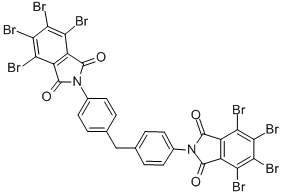 N,N'-(methylenedi-p-phenylene)bis[3,4,5,6,-tetrabromophthalimide] CAS#: 32588-74-2