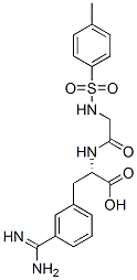 N(alpha)-tosyl-glycyl-3-amidinophenylalanine CAS#: 133397-82-7