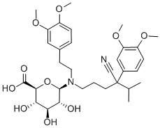 Norverapamil N-b-D-Glucuronide CAS#: 126883-99-6