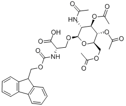 O-(2-Acetamido-2-deoxy-3,4,6-tri-O-acetyl-b-D-glucopyranosyl)-N- a-(fluoren-9-yl-methoxy carbonyl)-L-serine CAS#: 160067-63-0