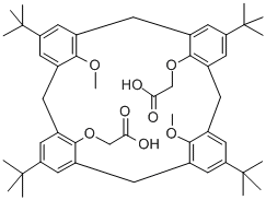 O(1),O(3)-BIS(CARBOXYMETHYL)-O(2),O(4)-DIMETHYL-P-T-BUTYLCALIX(4)ARENE CAS#: 136157-98-7