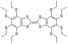 OCTAETHYLTHIO-DIBENZO-TETRATHIAFULVALENE CAS#: 133148-33-1