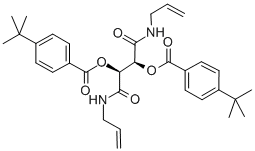 O,O'-BIS(4-TERT-BUTYLBENZOYL)-N,N'-DIALLYL-L-TARTARDIAMIDE CAS#: 170744-22-6