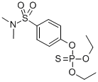 O,O-DIETHYL-O-(4-DIMETHYLSULPHAMONYLPHENYL)PHOSPHOROTHIOATE CAS#: 3078-97-5