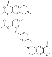 O,O-bisacetyldaurisoline CAS#: 132139-17-4