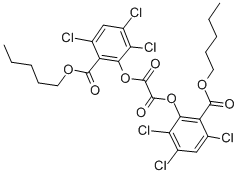 OXALIC ACID BIS[2,4,5-TRICHLORO-6-(PENTYLOXYCARBONYL)PHENYL] ESTER CAS#: 30431-54-0