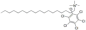 Octadecyltrimethylammonium pentachlorophenate CAS#: 488-40-4