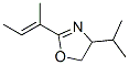 Oxazole, 4,5-dihydro-4-(1-methylethyl)-2-(1-methyl-1-propenyl)-, (E)- (9CI) CAS#: 134636-76-3
