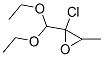 Oxirane, 2-chloro-2-(diethoxymethyl)-3-methyl- (9CI) CAS#: 175983-09-2