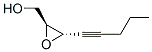 Oxiranemethanol, 3-(1-pentynyl)-, (2S-trans)- (9CI) CAS#: 118684-58-5