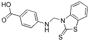 P-[[(2-THIOXOBENZOTHIAZOLIN-3-YL)-METHYL]AMINO]BENZOIC ACID CAS#: 39883-83-5