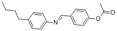P-ACETOXYBENZYLIDENE P-BUTYLANILINE CAS#: 36395-07-0