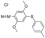 P-DIAZO(4'-TOLYL)MERCAPTO-2,5-DIMETHOXY BENZENE ZINC CHLORIDE SALT CAS#: 34370-35-9
