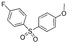 P-FLUOROPHENYL-P-METHOXYPHENYL SULFONE CAS#: 339-25-3