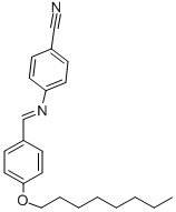 P-OCTYLOXYBENZYLIDENE P-CYANOANILINE CAS#: 41682-73-9