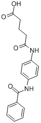 PENTANOIC ACID, 5-[[4-(BENZOYLAMINO)PHENYL]AMINO]-5-OXO- CAS#: 134485-49-7